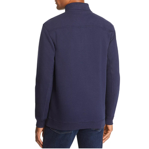 แจ็คเก็ตไมโครโพลีเอสเตอร์สีน้ำเงินกรมท่าแบบใหม่สำหรับทุกเพศทุกวัย ผลิตตามความต้องการและความต้องการของลูกค้า (OEM) - Product Image 1