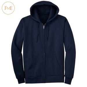 Wholesale Customizable Training Running <b>Men's</b> Sweatshirts <b>Jackets</b> New Design Winter <b>Thick</b> <b>Fleece</b> Hoodies - Product Image 1