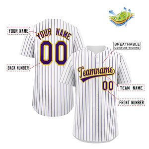 ¡Logotipo personalizado 100% poliéster Béisbol Softbol uniforme equipo ropa deportiva con diseño impreso a la venta! - Product Image 2