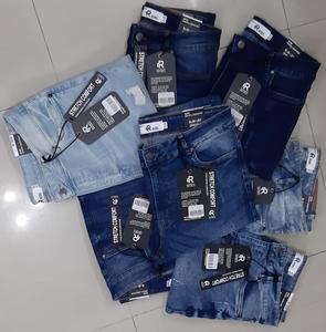 Sisa Pengiriman Membatalkan Pakaian Original Label Pakaian Mens Denim Katun Stretch Slim Fit Jeans Bangladesh Banyak Saham