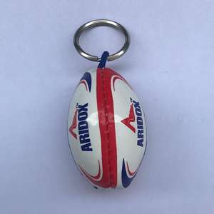 Ballon de rugby personnalisé porte-clés balle de football porte-clés petit pendentif poupée cadeau - Product Image 3