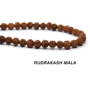 Perles de bois de santal traditionnelles pour la méditation de prière Mala faisant des bijoux de guérison énergétique-naturellement parfumés - Product Image 3