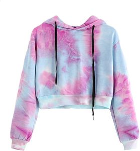 Logo personnalisé nouvelle affiche crop top pull à capuche & sweatshirt à capuche femme - Product Image 1