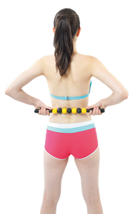 ALLWINWIN MSK12นวดแบบแท่ง-สองสี7บอลกล้ามเนื้อลูกกลิ้งขา - Product Image 3