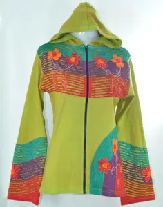 Sudadera con capucha de piedra lavada, CSWJ, 289