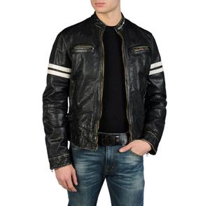 Nest แจ็คเก็ตไบค์เกอร์สุดคลาสสิกสำหรับเด็กผู้ชาย,เสื้อโค้ทหนังเทียมดีไซน์แฟชั่นสำหรับขี่มอเตอร์ไซค์เสื้อเบลเซอร์ทรงสลิมฟิต - Product Image 1