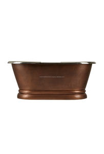 New Arrival Classic Unique Shape Copper Bath Tub With Brass Legs for Bathroom Accessories by Indian <b>Metal</b> World - Product Image 3