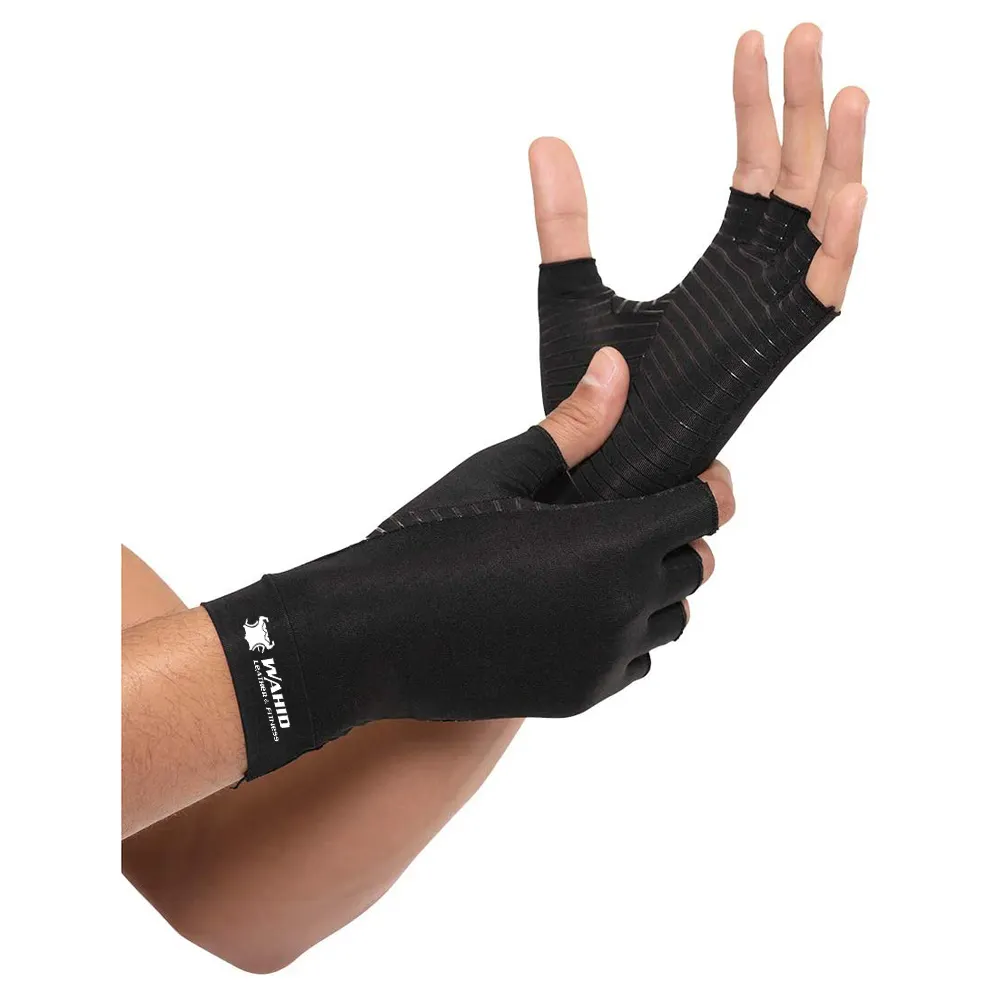 Gants de Compression des mains, arthrite, personnalisé, confortable, Design sans doigts, tissu anti-humidité respirant