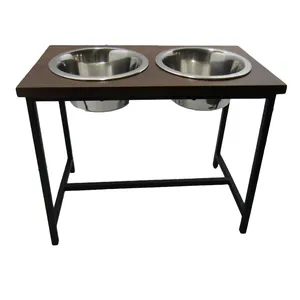 Bol pour chien personnalisé au design Unique, vente en gros depuis l'inde, en acier inoxydable - Product Image 1