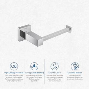 Porte-papier de soie mural en métal avec finition élégante Parfait pour l'utilisation d'accessoires de cuisine et de salle de bain et un rangement élégant - Product Image 5