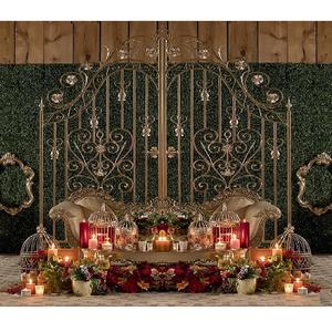 Decoración de Escenario para Bodas, Puerta Metálica para Fotomatón, Decoración Elegante para Escenario, Puerta de Hierro para Bodas, Decoración de Puerta Metálica para Bodas Punjabi, EE. UU. - Product Image 1