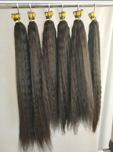 Durable 100% Raw Virgin Micro Links I Tips Hair U Tips and Tape Ins Extensiones de cabello humano de doble estiramiento Cabello gratis - Product Image 3