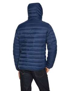 Chaqueta acolchada con capucha, abrigo ligero resistente al agua - Product Image 2