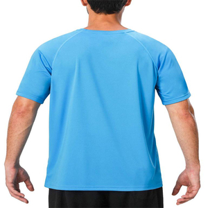 Venta al por mayor ropa de hombre Camisetas de alta calidad 180g algodón logotipo personalizado impresión en blanco cuello redondo verano manga corta Hombre camiseta - Product Image 2