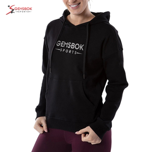 เสื้อฮู้ดผู้หญิงแฟชั่นคุณภาพสูงสวมหัวมีฮู้ด,เสื้อฮู้ดขนแกะสีติดโลโก้ตามสั่ง - Product Image 2