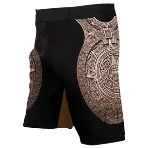 Wholesale cheap custom designs & pattern sublimated mma shorts boxing fight shorts for men Custom Fight Gears