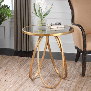 Nordic Modern GOLD ด้านข้างแก้วกาแฟตารางโรงแรมเฟอร์นิเจอร์ mesas de <span class=keywords><strong>Centro</strong></span> - Product Image 5