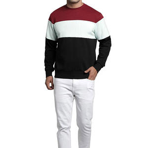 Wholesale custom <b>crewneck</b> sweatshirt 100% Cotton pullover oversized sweatshirt fleece men sweatshirts - Product Image 2