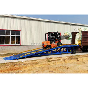 Carretilla elevadora de remolque de descarga rampa portátil plataforma de carga del camión - Product Image 2