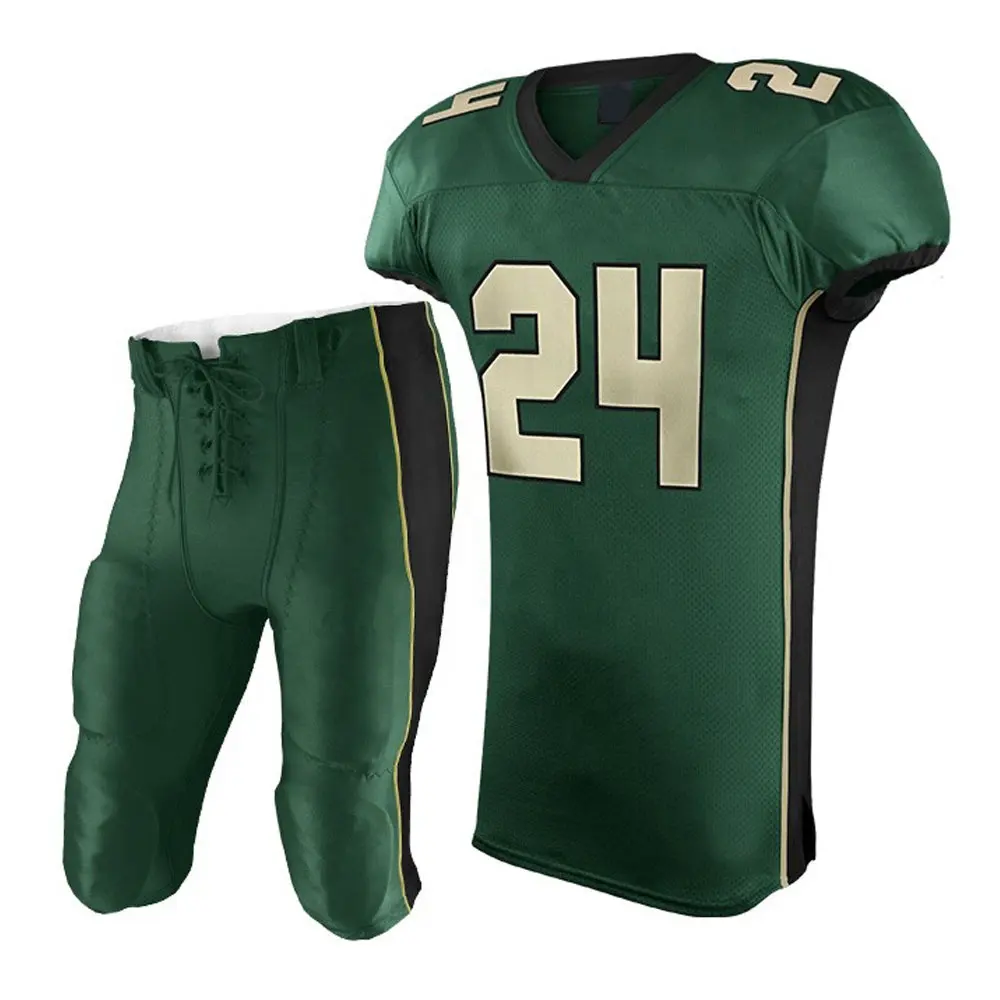 Uniformes de Football américain à Designs personnalisés, maillot de Football américain pour jeunes et adultes, taille personnalisée à Sublimation
