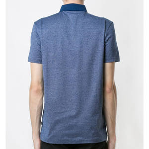 Polo de calidad superior para hombre, ajuste Regular, 3 botones, cuello cerrado, Material elástico de tacto suave, polos cómodos - Product Image 3