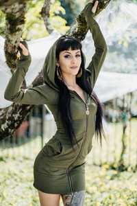 Sudadera Larga con Capucha para Mujer, Sexy, con Estampado, Transpirable, Talla Grande, para Mujer Moderna - Product Image 2