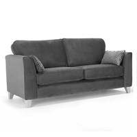 Canapé d'angle contemporain et moderne en tissu capitonné, extensible, avec structure en bois massif, design turc, personnalisable pour appartement