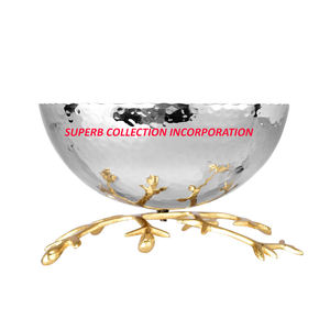 Martelé En Acier inoxydable Pas Cher Prix Décoratif De Table Salade de Fruits et Bols à Mélanger Offre Spéciale - Product Image 1