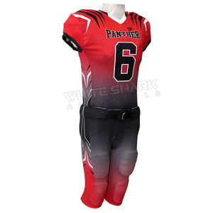 Camiseta de fútbol americano de sublimación para hombre, ropa de fútbol de equipo personalizado - Product Image 5