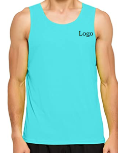 Camiseta de neón para correr para hombre, camiseta sin mangas atlética para nadar, playera, secado rápido, entrenamiento de maratón, gimnasio, deportes - Product Image 6