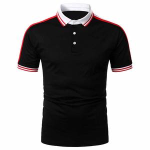 Algodón de poliéster de alta calidad para hombre para camisa con logotipo bordado de Rafel Mart Industries proveedor de camisetas - Product Image 1