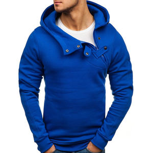 เสื้อสเวตเตอร์ขนแกะมีฮู้ดสำหรับผู้ชายเสื้อสเวตเชิ้ตมีฮู้ดแบบซิปรูดไซส์ใหญ่พิเศษผ้าฝ้าย100% พิมพ์โลโก้ได้ตามต้องการสำหรับฤดูใบไม้ร่วง - Product Image 3