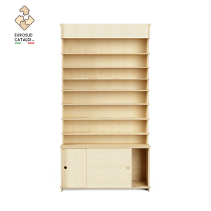 Espositore in legno di grande qualità EUROSUD CATALDI Made in Italy in multistrato di betulla per negozi e supermercati. - Product Image 2