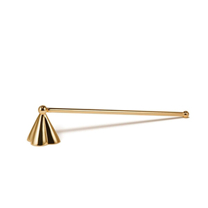 En laiton Or Bougie Snuffer - Product Image 1