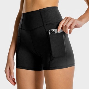 PIHA SPORTS Ladies Fitness Wear 2026 Printed New Design Summer Gym Pocket Women Sports Shorts Memory Fabric Breathable Quick Dry - Product Image 1