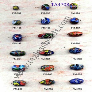 Perles de verre lampwork perles de verre pour la fabrication de bijoux perles de verre de Murano multi couleur tailles personnalisées prêtes à expédier - Product Image 3