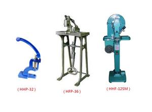 เครื่องยึดเพื่อความปลอดภัยแบบแมนนวล HHF12SM เครื่องทำปุ่มพลาสติกสภาพใหม่สำหรับปุ่มสแน็ปมอเตอร์ - Product Image 3