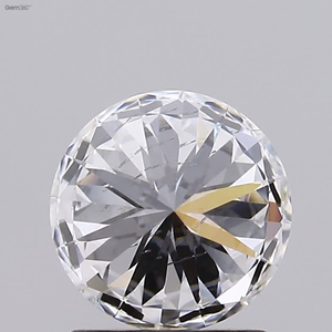 Couleur E SI1 clarté, taille 1.21Ct diamant poli labgrow, bijoux en diamant de forme ronde HPHT-CVD diamants en vrac - Product Image 2
