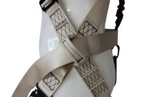 狩猟安全ハーネスロッククライミング全身EN 361:2002認定スチールDリング300kg重量23kN破壊強度 - Product Image 5