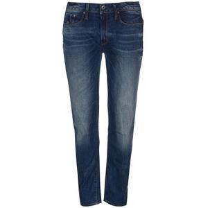 กางเกงยีนส์แบบมีซิปทรงสลิมฟิตสำหรับผู้ชายกางเกงทรงตรงมีสไตล์ลำลองกางเกงทรงดินสอออกแบบได้ตามที่ต้องการตกแต่งด้วยหมุด - Product Image 5