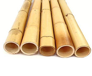 PALOS DE BAMBÚ NATURALES RESISTENTES AL POR MAYOR, 100% NATURALES, LONGITUD DE 10-120 CM, DIÁMETRO DE 14-160 MM - Product Image 1