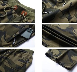 2024 Trending New Style <b>Men's</b> Denim Beach <b>Shorts</b> Custom Logo High Quality Anti-Wrinkle Plus Size <b>Camo</b> <b>Shorts</b> Sets for <b>Men</b> - Product Image 5