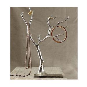 Porte-Colliers Décoratif en Métal Couleur Or Rose avec Base en Marbre, Support à Bijoux de Qualité Supérieure - Product Image 6