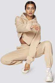 Survêtement de Jogging à capuche pour femme, ensemble de 2 pièces de haute qualité, personnalisé, chaud, hiver, - Product Image 4