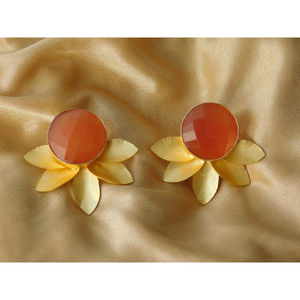 Boucles d'oreilles en laiton pour filles et femmes, boucles d'oreilles faites à la main, nouvelle collection - Product Image 3