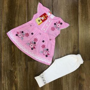 Robes de bébé fantaisie en coton mignon dernière conception de mini tutu floral formelle courte longueur au genou pour nouveau-né 6 mois 8 ans pour les fêtes - Product Image 5