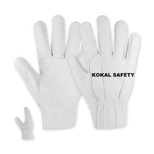 Unlined Goatskin Leather Work <b>Gloves</b> - Product Image 5