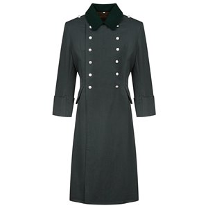 Reproduction personnalisée 100% laine Longue veste coupe-vent décontractée Trench M36 Gabardine Manteaux longs - Product Image 3