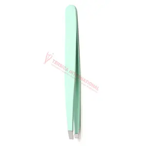 Custom Logo Design Eyebrow Plucking Tweezer / Eyebrow Shaping Stainless Steel Tweezer