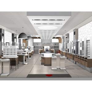 Exhibidor de Gafas de Sol <span class=keywords><strong>RayBan</strong></span> de Lujo Personalizado de Fábrica OEM, Vitrina para Óptica <span class=keywords><strong>RayBan</strong></span> con Logotipo Luminoso - Product Image 3